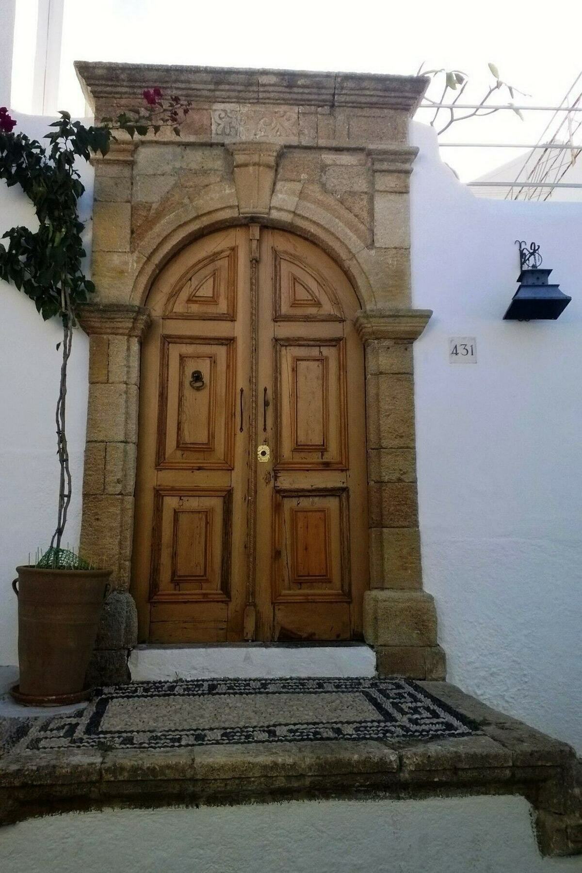 Lindos Esel Suites Eksteriør billede